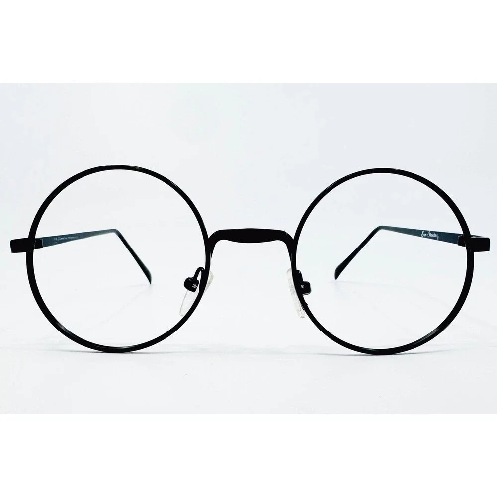 Sun-Staches Harry Potter Glasses Unisex Black Costume Round Wire Frame OS